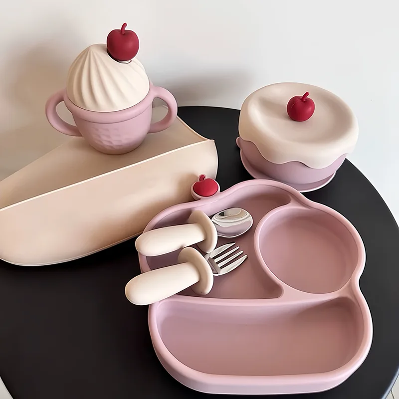 Silicone Baby Feeding Set