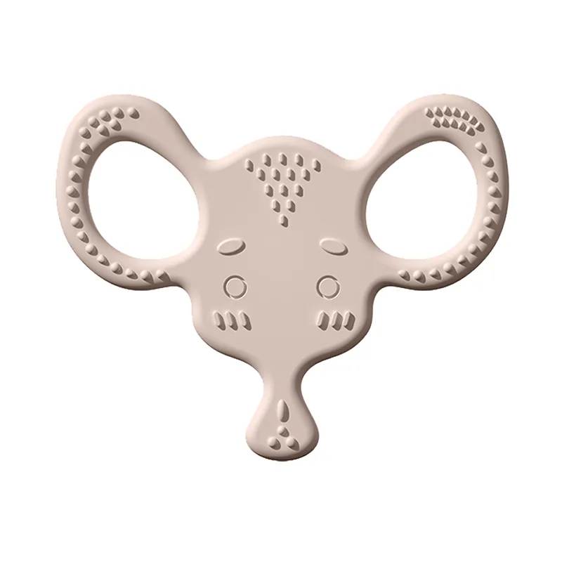 Elephant Shaped Silicone Baby Teether
