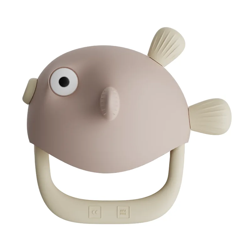 Fish Shaped Silicone Baby Teether