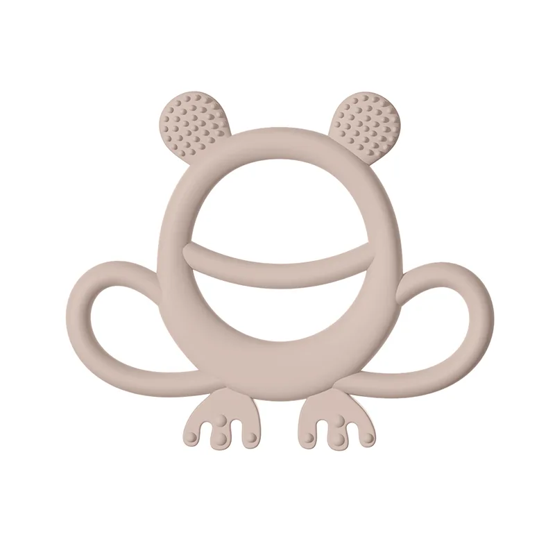 Frog Shaped Silicone Baby Teether