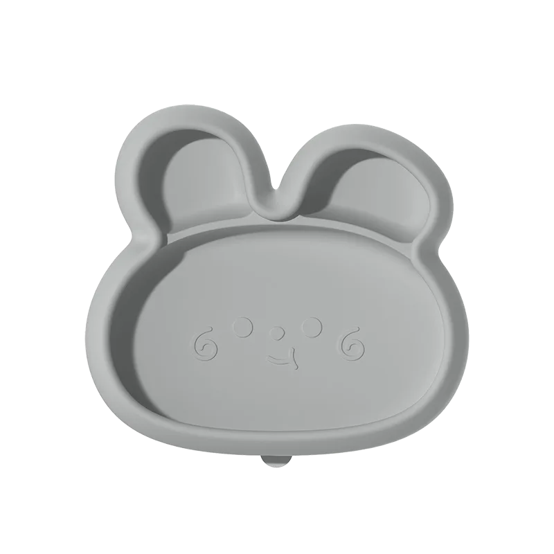 Bunny Shaped Silicone Baby Plate