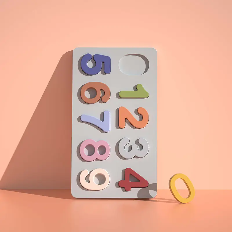 Silicone Number Puzzle Toy