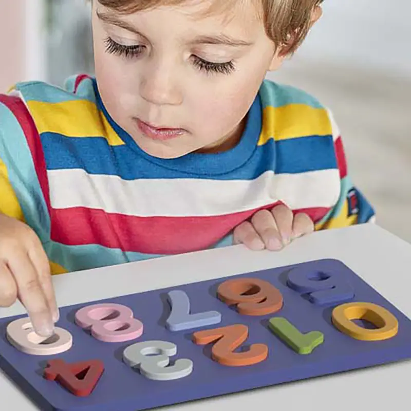 Silicone Number Puzzle Toy