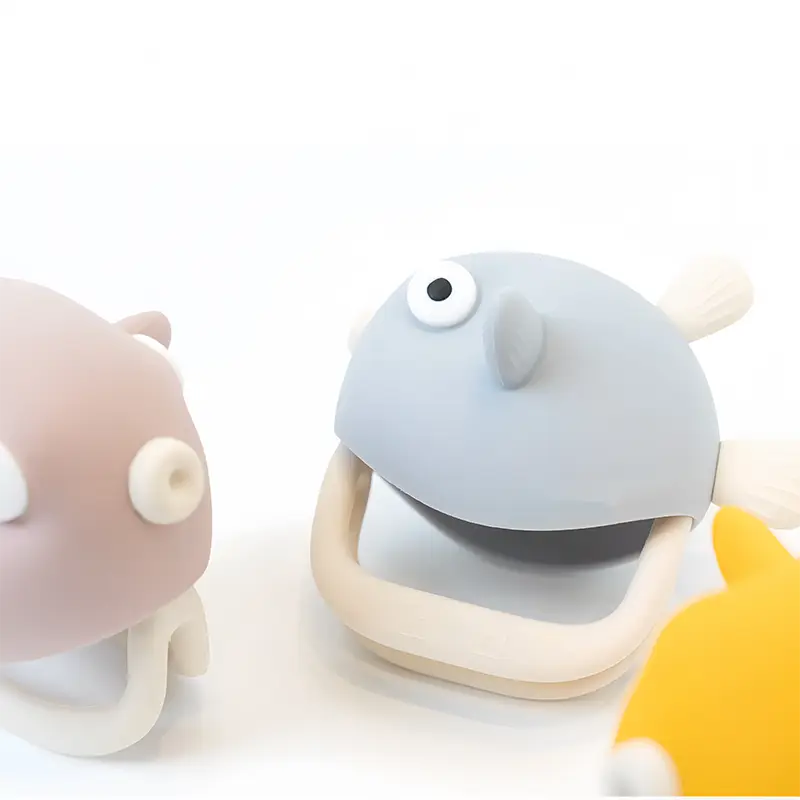 Fish Shaped Silicone Baby Teether