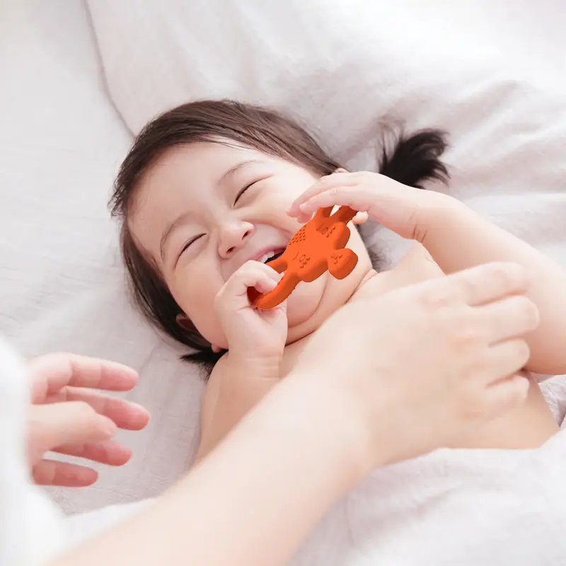 Elephant Shaped Silicone Baby Teether
