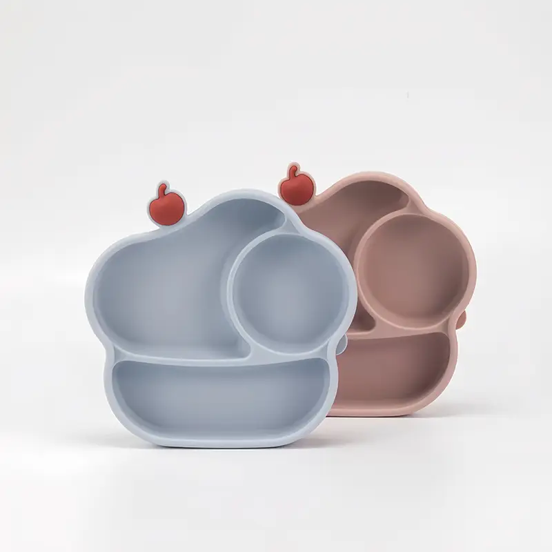 Ice Cream Silicone Baby Plate