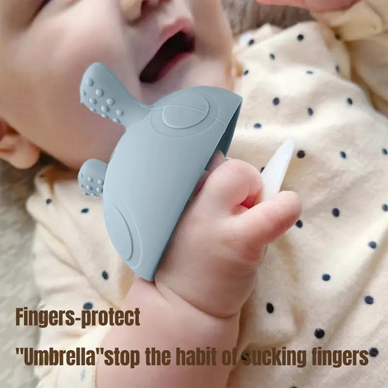Mushroom Shaped Silicone Baby Teether
