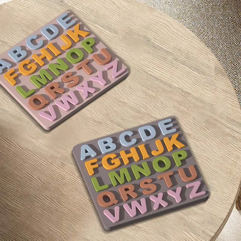 Silicone Alphabet Puzzle Toy
