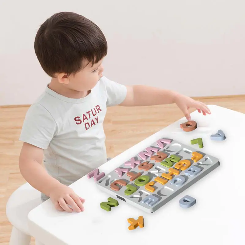 Silicone Alphabet Puzzle Toy