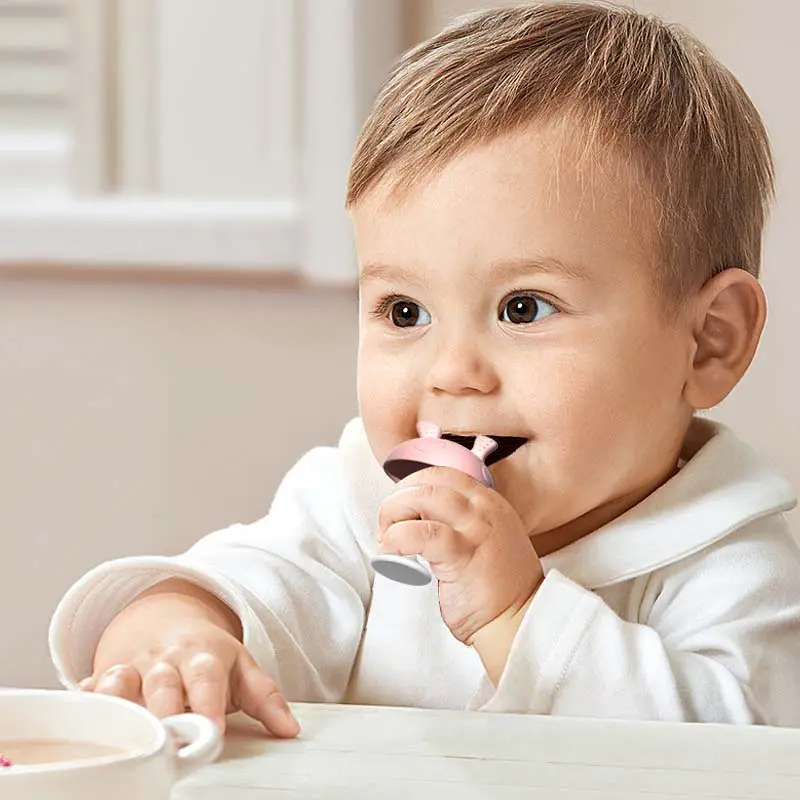 Mushroom Shaped Silicone Baby Teether