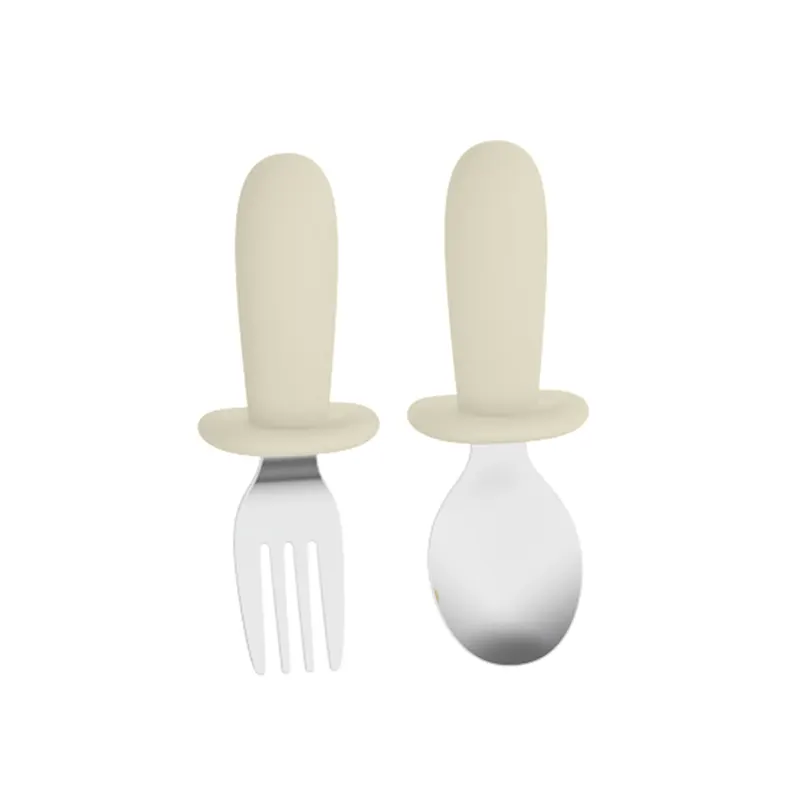 Elephant Shaped Silicone Baby Feeding Set