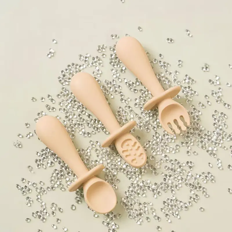 Bendable Silicone Fork and Spoon Set