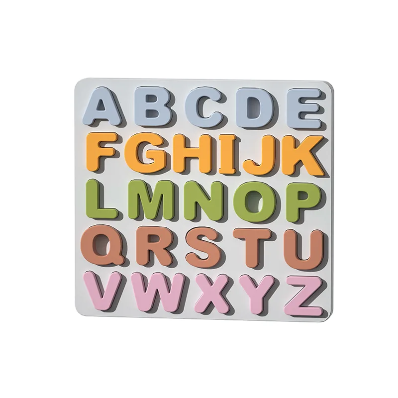 Silicone Alphabet Puzzle Toy