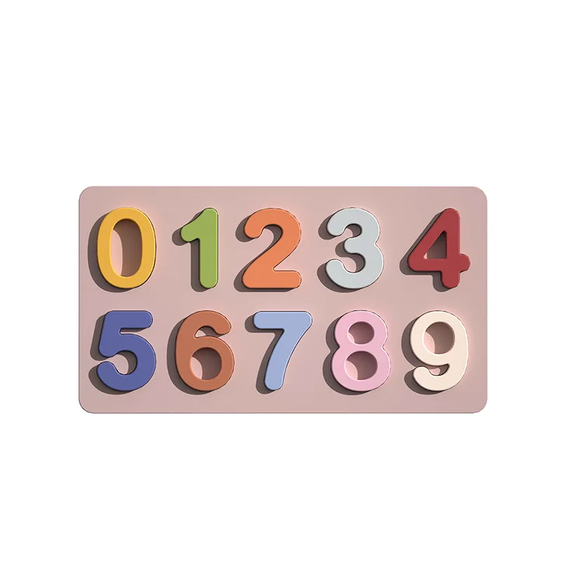 Silicone Number Puzzle Toy