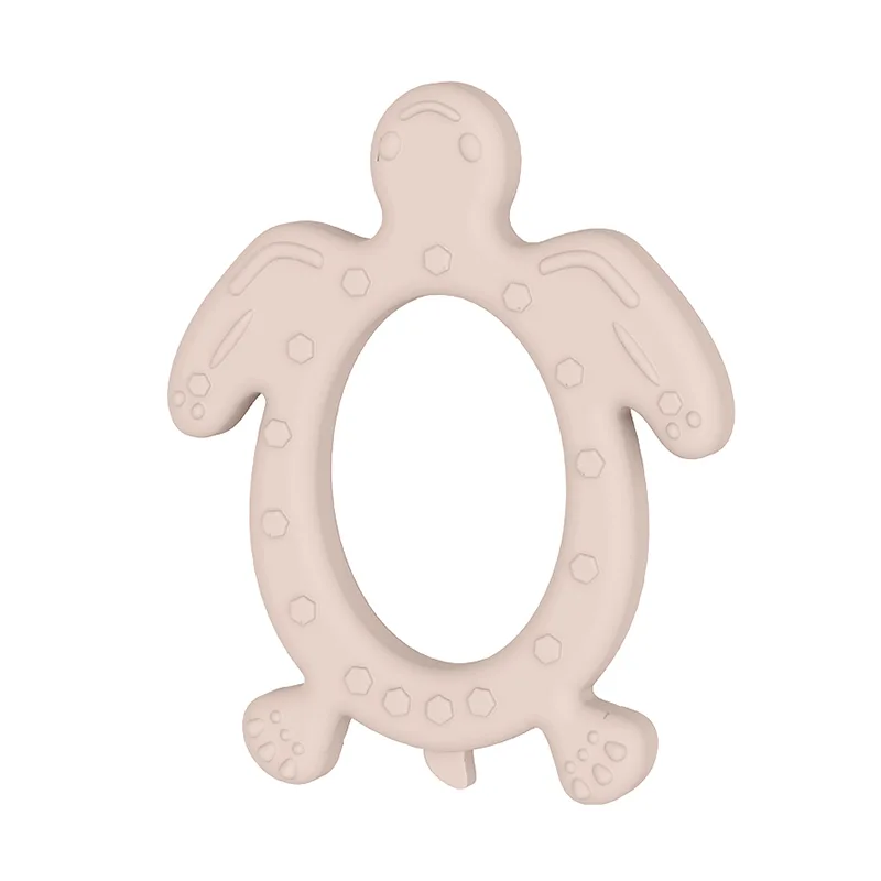 Turtle Shaped Silicone Baby Teether